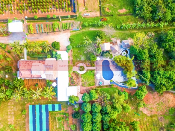 8.13 Ha Of Land With A Resort At The Foot Of Phnom Voar Mountains 70 8.13 Ha Of Land With A Resort At The Foot Of Phnom Voar Mountains