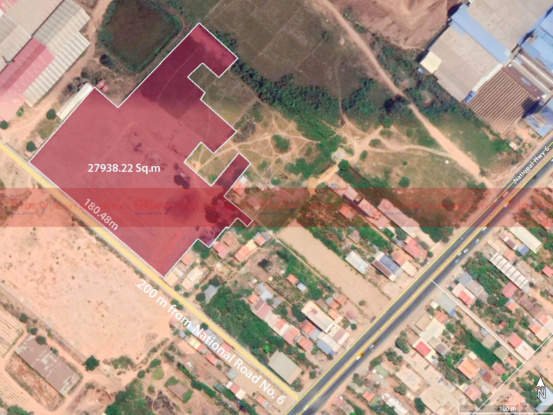 2.7 Hectare Land For Sale – 200M From Nr. 6, Preaek Anhchanh Commune 88 2.7 Hectare Land For Sale – 200M From Nr. 6, Preaek Anhchanh Commune