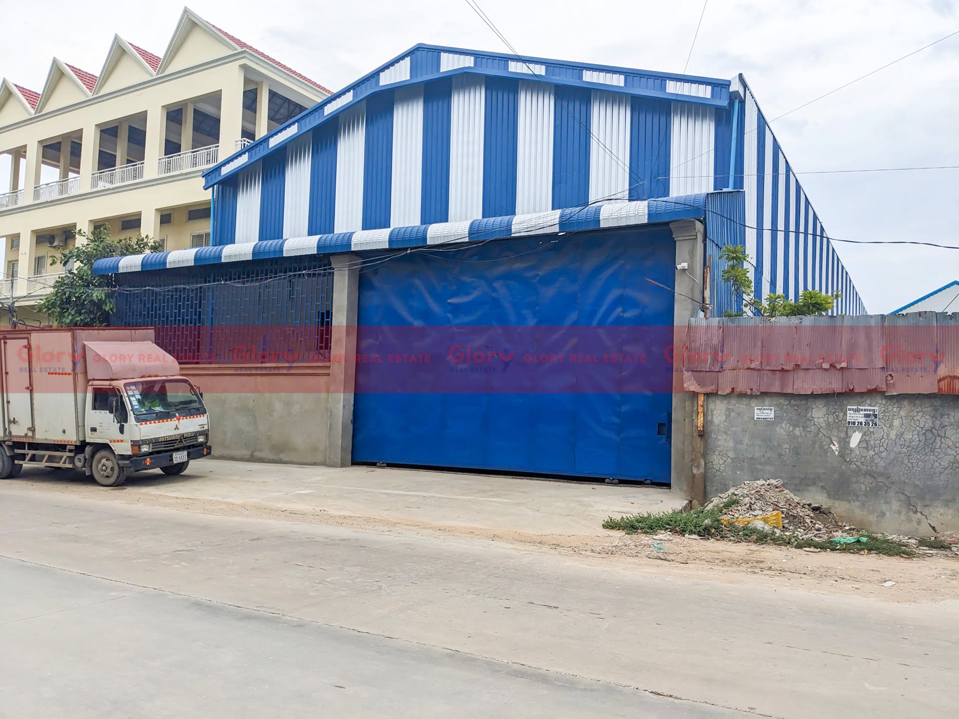 1600 Sq.m Warehouse For Lease – Near Borey Piphup Thmey Krang Thnong 4 1600 Sq.m Warehouse For Lease – Near Borey Piphup Thmey Krang Thnong