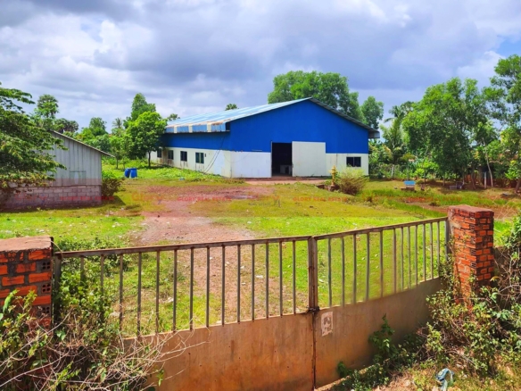 600 Sqm Warehouse For Lease At Kampong Trach, Kampot Province