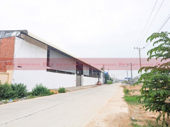 Warehouse For Lease Along A Big Road Access In Sangkat Dangkao 56 Warehouse For Lease Along A Big Road Access In Sangkat Dangkao