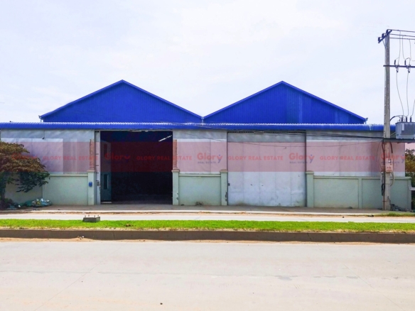 1600 Sqm Warehouse For Rent Along Business Main Road - Khmuonh Area 22 1600 Sqm Warehouse For Rent Along Business Main Road - Khmuonh Area