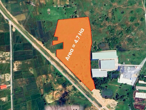 4.7 Hectares Land For Sale Near Prek Pdao Market, Kampong Speu 5 4.7 Hectares Land For Sale Near Prek Pdao Market, Kampong Speu