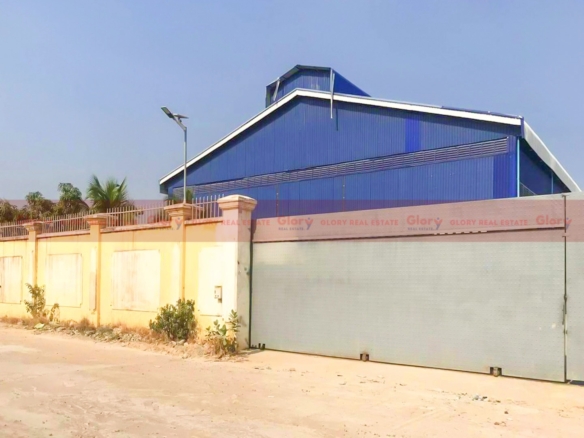 1200 Sqm Warehouse With 3 Levels Of Storage Rack For Lease – Khmuonh