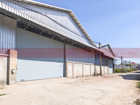 600 Sqm Warehouse For Rent In Phnom Penh Thmei Area Near Street 2011