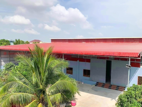 1200 Sqm Warehouse For Lease In Sen Sok Area Near Borey Chhouk Va Ii