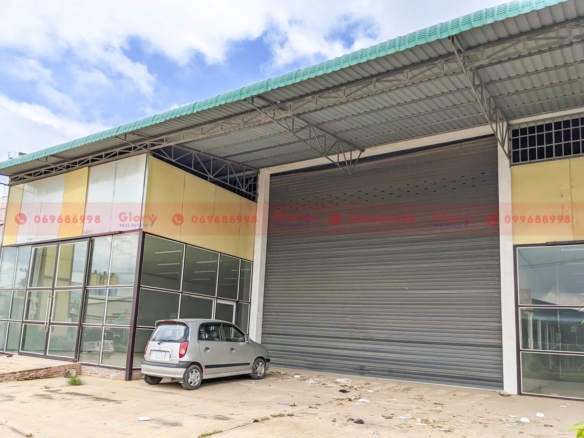 1240 Sqm Warehouse For Lease Along Major Business Road, Sen Sok Area 14 1240 Sqm Warehouse For Lease Along Major Business Road, Sen Sok Area