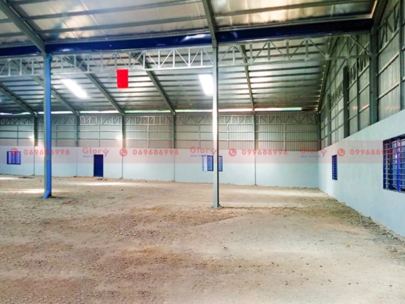 1600 Sqm Warehouse For Lease In Kamboul Area, Phnom Penh City