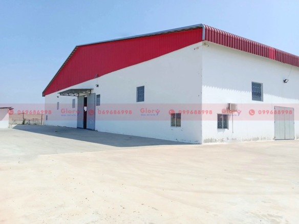 4000 Sqm Warehouse For Lease Near Kour Srov Roundabout, Dangkao Area