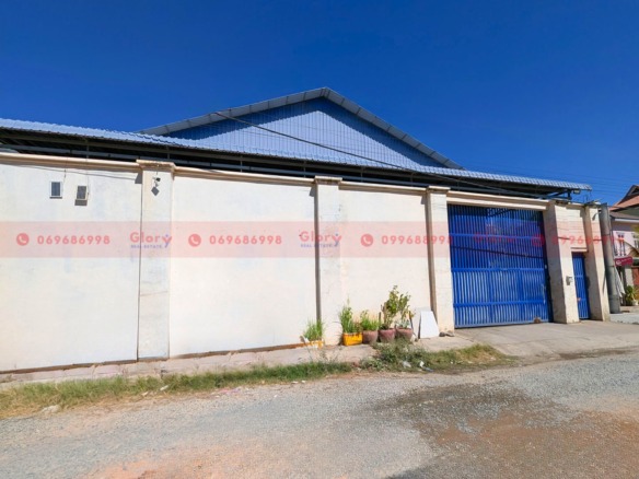 600 Sqm Warehouse For Lease Close To Street 2011 In Sen Sok Area