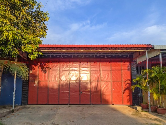 345 Sqm Warehouse For Rent Along A Sub-Concrete Road In Sen Sok Area