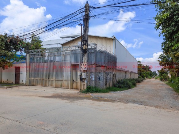 Warehouse For Lease Along A Sub-Concrete Road In Kouk Khleang Area
